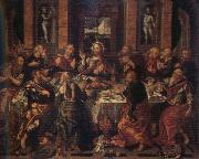 Alonso Vazquez Last Supper oil painting